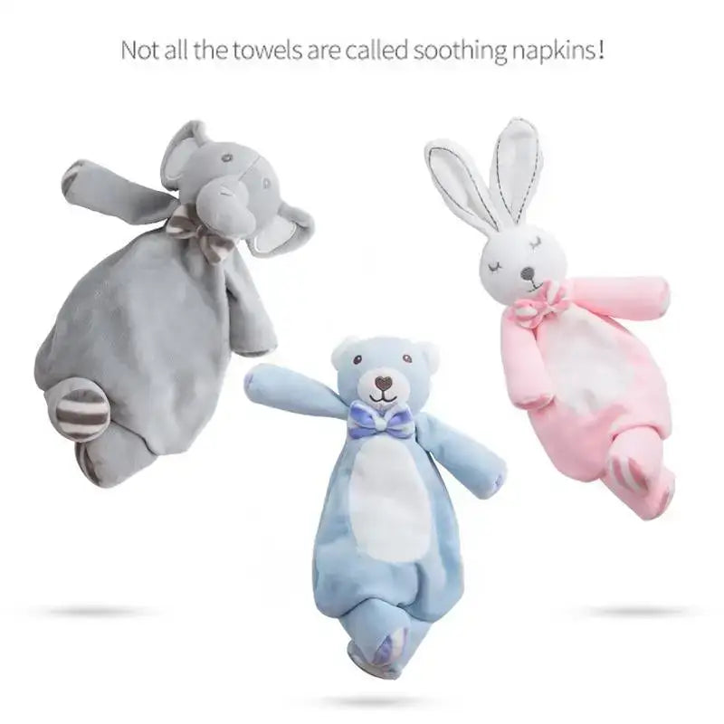 New Incredible Stuffed Toys Soft Animal Rabitt Kids Toy Soothe Appease Towel Saliva Plush Toy for Sleep Pacify Toy