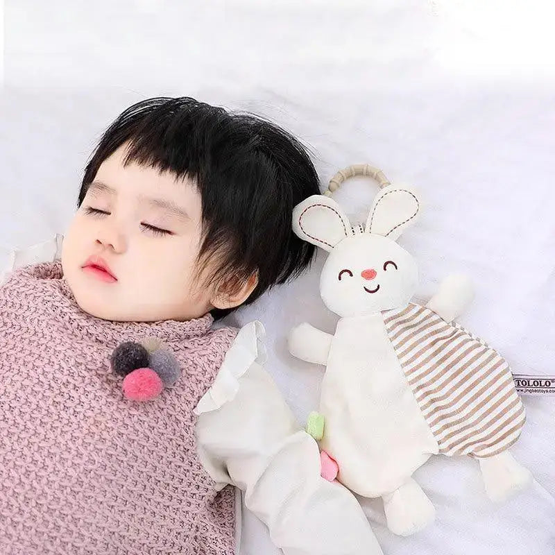 New Incredible Stuffed Toys Soft Animal Rabitt Kids Toy Soothe Appease Towel Saliva Plush Toy for Sleep Pacify Toy