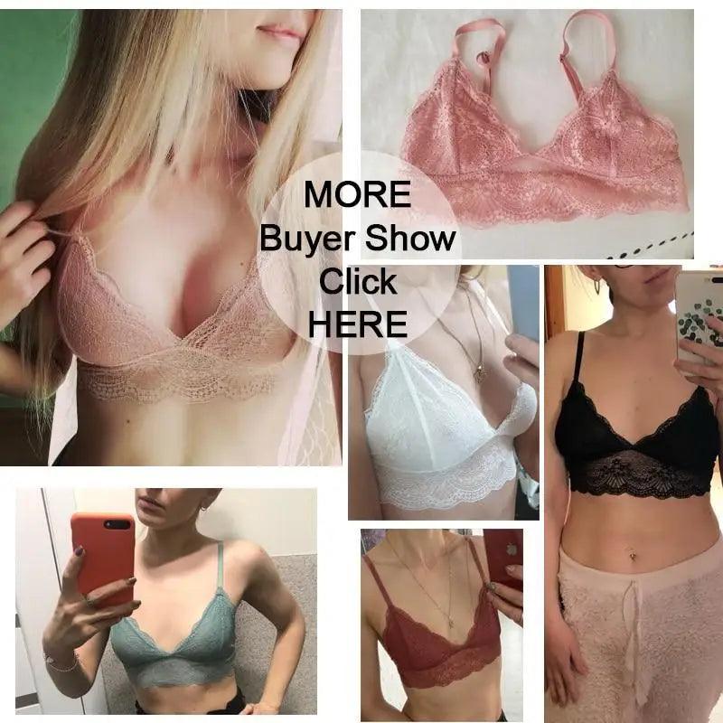 New Incredible Underwear For Women Sexy Bralette Unlined Lace Lingerie Bras Intimate Tops Push Up Bra For Female