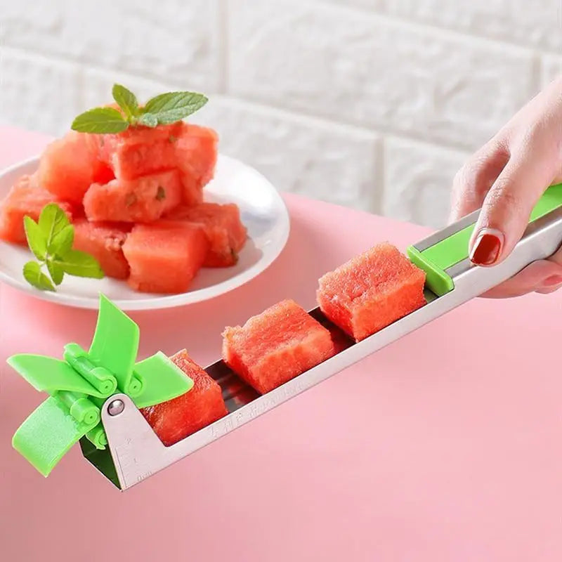 New Incredible Watermelon Cutter Multi Melon Knife Slicer Cutting Machine Stainless Steel Windmill Fruit Household Artifact Kitchen Tool - ALLURELATION - 501, Best selling cutter, cutter, Cutting Machine, easy to use slicer, Fruit & Vegetable Tools, Fruit Household artifact, Hot Sale slicer, Kitchen Tool, Kitchen Tools, Kitchenware, Multi Melon Knife, Protection hand tools, Slicer, Stainless Steel Windmill, stylish interior, Top Quality cooking tool, unique design slicer, Watermelon Cutter - Stevvex.com