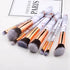 New Luxurious 12/8/5pcs Eye Lip Makeup Brushes Set Eyebrow Comb Eyelash Sponge Eyeshadow Silicone Face Mask Edge