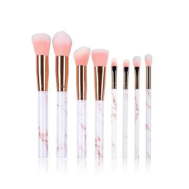 New Luxurious 12/8/5pcs Eye Lip Makeup Brushes Set Eyebrow Comb Eyelash Sponge Eyeshadow Silicone Face Mask Edge