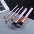 New Luxurious 12/8/5pcs Eye Lip Makeup Brushes Set Eyebrow Comb Eyelash Sponge Eyeshadow Silicone Face Mask Edge