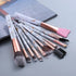 New Luxurious 12/8/5pcs Eye Lip Makeup Brushes Set Eyebrow Comb Eyelash Sponge Eyeshadow Silicone Face Mask Edge