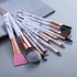 New Luxurious 12/8/5pcs Eye Lip Makeup Brushes Set Eyebrow Comb Eyelash Sponge Eyeshadow Silicone Face Mask Edge