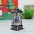 New Luxurious Christmas Ornament LED Lamp Desktop Hanging Santa Claus Elk Lantern Xmas Home Party Decoration Prop