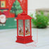 New Luxurious Christmas Ornament LED Lamp Desktop Hanging Santa Claus Elk Lantern Xmas Home Party Decoration Prop