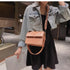 New Luxury Brand Female Flip Square Bag Top Quality Leather Women’s Designer Handbag Crocodile Pattern Shoulder