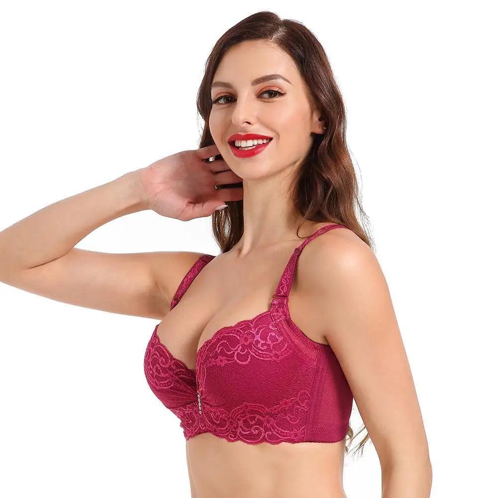 New Luxury Bras for Women's Bra Plus Big Large Size Super Push Up Bralette Lace Intimates Sexy Undrwear For Females - ALLURELATION - 570, A B Cup Underwear Sexy Bra, Adjustable Stripe Bra, Adjusted Push Up Bra, attractive Bra, Backless Bra, Best Fit Bra, Best Sale Bra, Best Selling Bra, Big Large Size Bra, Bra, Bra for Girls, Bra For Ladies, Bra for Women, Brassiere, Elegance Undergarments, Female Brassiere, Female Underwear, Hot Sale Bra, Hot sale Undergarments, Luxury Bra, Vintage Style Bra - Stevvex.com