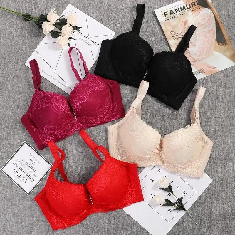 New Luxury Bras for Women's Bra Plus Big Large Size Super Push Up Bralette Lace Intimates Sexy Undrwear For Females - ALLURELATION - 570, A B Cup Underwear Sexy Bra, Adjustable Stripe Bra, Adjusted Push Up Bra, attractive Bra, Backless Bra, Best Fit Bra, Best Sale Bra, Best Selling Bra, Big Large Size Bra, Bra, Bra for Girls, Bra For Ladies, Bra for Women, Brassiere, Elegance Undergarments, Female Brassiere, Female Underwear, Hot Sale Bra, Hot sale Undergarments, Luxury Bra, Vintage Style Bra - Stevvex.com