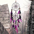 New Luxury Original Silver Gray Dream Catcher 2 Ring Feather Hanging Art Gifts To Bestie Friends Creative Valentine’s