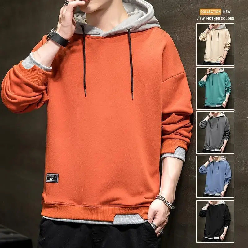 New Men Casual Sweatshirt Hoodies Male Solid Color Pullover Tops Spring Autumn Winter 2021 - Treko - Casual Tracksuit, Cool Fashion, Cool Hoodies, Hoodies, Jaket Hoodies, Loose Hoodies, Luxury Hoodies, Male Fashion, men fashion, Men Hoodies, Modern Hoodies, Multi Pockets Hoodies, New Hoodies, Stylish Hoodies- Stevvex.com