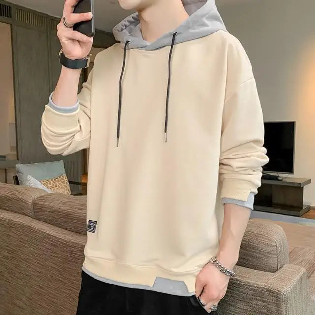 New Men Casual Sweatshirt Hoodies Male Solid Color Pullover Tops Spring Autumn Winter 2021 - Treko - Casual Tracksuit, Cool Fashion, Cool Hoodies, Hoodies, Jaket Hoodies, Loose Hoodies, Luxury Hoodies, Male Fashion, men fashion, Men Hoodies, Modern Hoodies, Multi Pockets Hoodies, New Hoodies, Stylish Hoodies- Stevvex.com