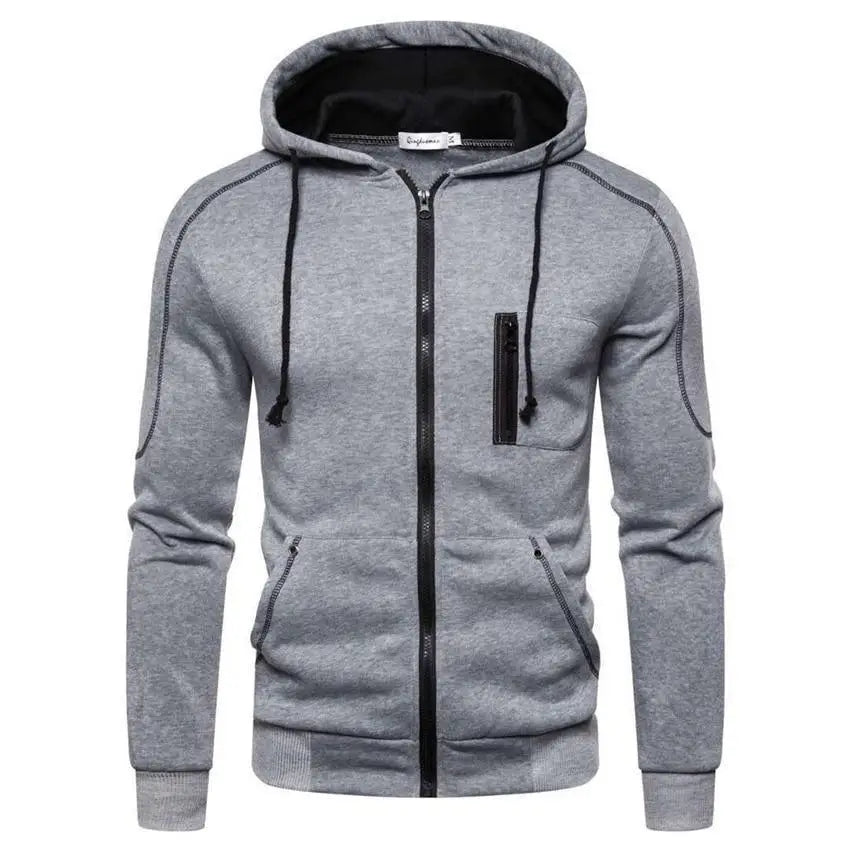 2021 New Men Hoodies Jacket Fleece Zipper Hooded Coat Sportwear Male Streetwear Tracksuit Sweatshirts - Treko - Casual Tracksuit, Cool Fashion, Cool Hoodies, Hoodies, Jaket Hoodies, Loose Hoodies, Luxury Hoodies, Male Fashion, men fashion, Men Hoodies, Modern Hoodies, Multi Pockets Hoodies, New Hoodies, Stylish Hoodies- Stevvex.com