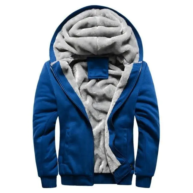 New Men Hoodies Winter Thick Warm Fleece Zipper Men Hoodies Coat Sportwear Male Streetwear - Treko - 2021 fashion, Cool Fashion, Cool Hoodies, Hoodies, Jaket Hoodies, Loose Hoodies, Luxury Hoodies, male fashion, man streetwear, man sweatshirts, men fashion., Men Hoodies, Modern Hoodies, Multi Pockets Hoodies, New Hoodies, Stylish Hoodies, Zipper Hooded- Stevvex.com