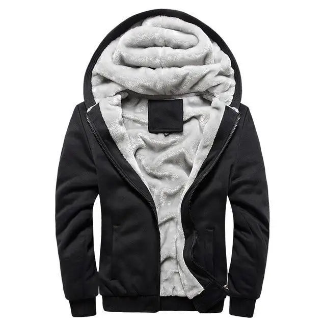 New Men Hoodies Winter Thick Warm Fleece Zipper Men Hoodies Coat Sportwear Male Streetwear - Treko - 2021 fashion, Cool Fashion, Cool Hoodies, Hoodies, Jaket Hoodies, Loose Hoodies, Luxury Hoodies, male fashion, man streetwear, man sweatshirts, men fashion., Men Hoodies, Modern Hoodies, Multi Pockets Hoodies, New Hoodies, Stylish Hoodies, Zipper Hooded- Stevvex.com