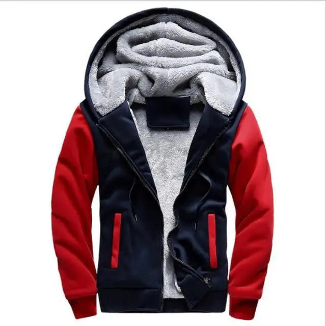 New Men Hoodies Winter Thick Warm Fleece Zipper Men Hoodies Coat Sportwear Male Streetwear - Treko - 2021 fashion, Cool Fashion, Cool Hoodies, Hoodies, Jaket Hoodies, Loose Hoodies, Luxury Hoodies, male fashion, man streetwear, man sweatshirts, men fashion., Men Hoodies, Modern Hoodies, Multi Pockets Hoodies, New Hoodies, Stylish Hoodies, Zipper Hooded- Stevvex.com