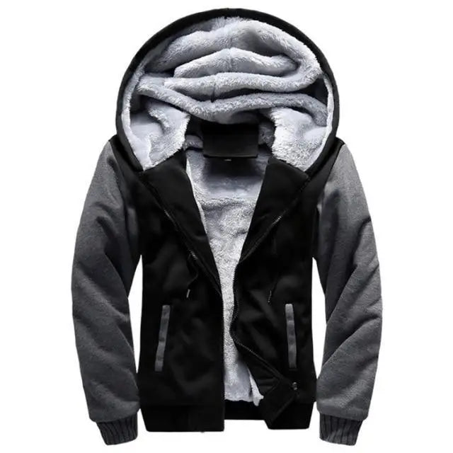 New Men Hoodies Winter Thick Warm Fleece Zipper Men Hoodies Coat Sportwear Male Streetwear - Treko - 2021 fashion, Cool Fashion, Cool Hoodies, Hoodies, Jaket Hoodies, Loose Hoodies, Luxury Hoodies, male fashion, man streetwear, man sweatshirts, men fashion., Men Hoodies, Modern Hoodies, Multi Pockets Hoodies, New Hoodies, Stylish Hoodies, Zipper Hooded- Stevvex.com