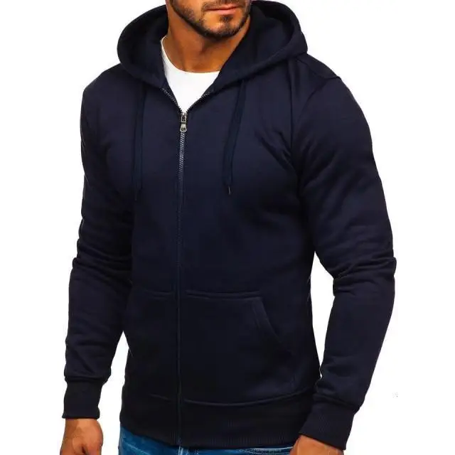 2021 New Mens Casual Zipper Hoodies Sweatshirts Male Black Green Solid Color Hooded Outerwear Tops - Treko - 2021 fashion, Cool Fashion, Cool Hoodies, Hoodies, Jaket Hoodies, Joggers for man, Loose Hoodies, Luxury Hoodies, male fashion, man fashion, man joggers, man streetwear, man sweatshirts, men fashion., Men Hoodies, Modern Hoodies, Multi Pockets Hoodies, New Hoodies, Stylish Hoodies, Zipper Hooded- Stevvex.com