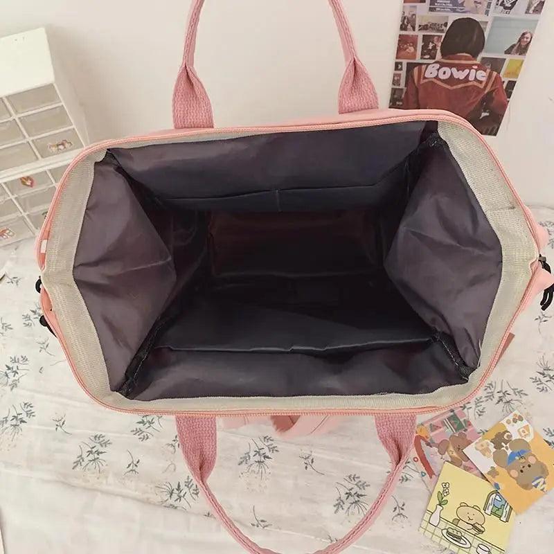 New Purple Waterproof Candy Colors Backpack For Women And Girls Fancy High School Bags for Teenage Girl Cute Travel Bag