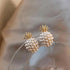 New Retro high - quality Pineapple pearl earrings Fashion Jewelry for women and Girls In Trend Design - Women Fashion