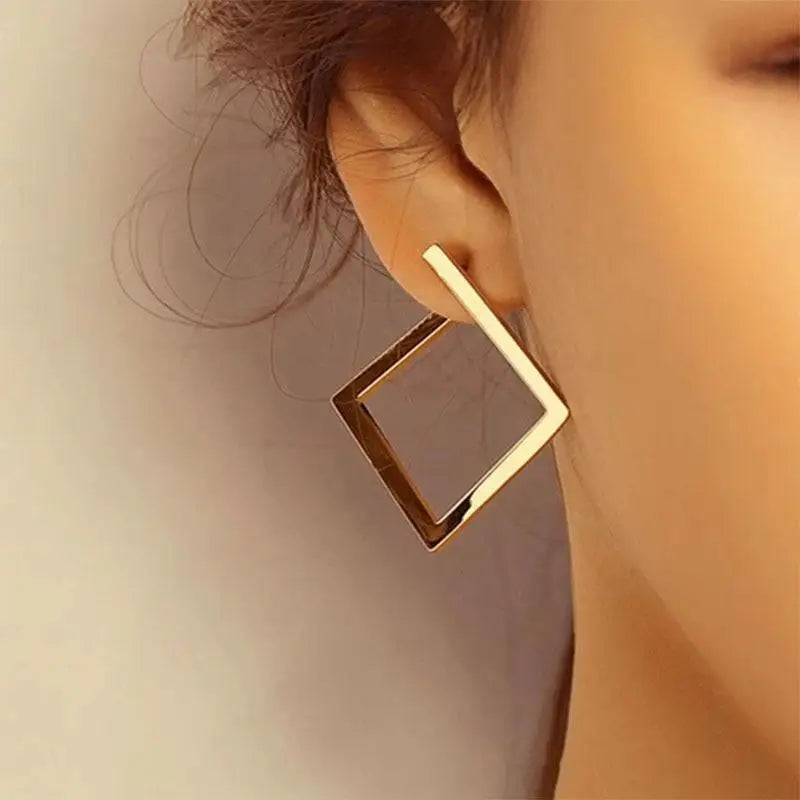 New Retro Minimalist Square Earrings Irregular Stud Earrings Fashion Earring - Fashion Accessories for Women Wedding Jewelry - ALLURELATION - 573, Aesthetic Jewelry, Arcylic Earrings, Best Selling Earrings, Best Selling Jewelry, Cute Earrings, earrings, Fashion Earrings, Fashion Jewelry, Gifts for women, jewelry, Retro Jewelry, Wedding Jewelry, women Earrings, women Fashion earrings - Stevvex.com