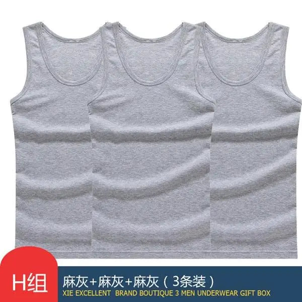 Hot New Sale 3pcs 100% Soft Cotton Mens Modern Sleeveless Tank Top Solid Muscle Vest Athletic Undershirts O-neck Gym Clothing Tees Tops - Treko - 100% cotton, 3pc shirt, athletic shirt, athletic undershirt, gym clothing, gym shirt, hot sale for man, man clothing, man shirt, man tees tops, men shirt, men tees tops, modern shirt, modern shirts, muscle vest, o neck shirt, shirt for man, shirt for men, sleeveless shirt, soft cotton for man, solid shirt, tank top shirt, tees tops- Stevvex.com