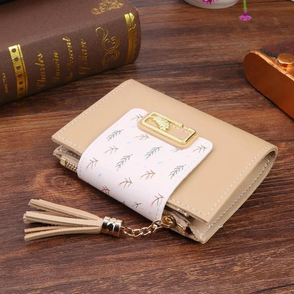 New Short PU Leather Clutch Bags Card Holder Wallet And Small Coin Purse for Women And Girls - ALLURELATION - 575, Bags, Bags for Girls, Bags for Ladies, Bags For Teenagers, Bags For Women, Bags in Demand, Bags in Sale, Best Selling Bags, Birthday Gift, Book Bag, Card Holder Bags, Card Holders Girl Handbag, Clutch Bag, Clutch Phone Bag, Coin Purse, Cute Short Purses, Designer Female Bags, Elegant Handbag, Folding Small Purse, Matching Bags, PU Leather Clutch, Small Ladies Wallet - Stevvex.com