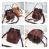 New Sizzling Mini Crossbody Handbags Cute Bucket Bag Organizer Small Tassel PU Leather Womens Shoulder Messenger Bags