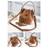 New Sizzling Mini Crossbody Handbags Cute Bucket Bag Organizer Small Tassel PU Leather Womens Shoulder Messenger Bags