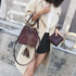 New Sizzling Mini Crossbody Handbags Cute Bucket Bag Organizer Small Tassel PU Leather Womens Shoulder Messenger Bags