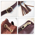 New Sizzling Mini Crossbody Handbags Cute Bucket Bag Organizer Small Tassel PU Leather Womens Shoulder Messenger Bags