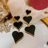 New Sparkling Round Black Fashion Women’s Earrings Elegant Simple Design Jewelry For Girls And Ladies - 12 - ALU06748SPZ