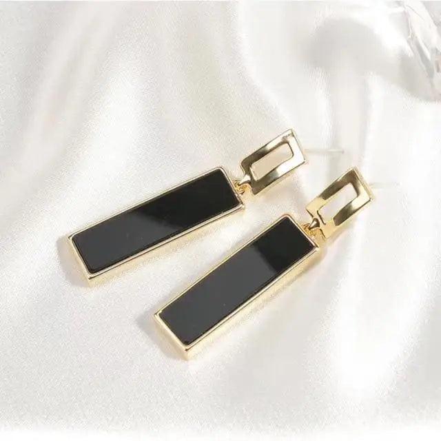 New Sparkling Round Black Fashion Women’s Earrings Elegant Simple Design Jewelry For Girls And Ladies - 4 - ALU06748SPZ