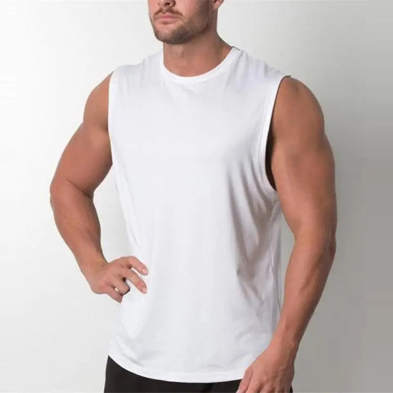 Brand New Sport Plain Tank Top For Men Bodybuilding Singlet Gyms Shirts Sleeveless Shirt Blank Fitness Clothing Sportwear Muscle Vest - Treko - blank fitness shirt, Brand new shirt, gym shirts, man clothing, man fitness vest, man shirt, men bodybuilding shirt, muscle vest shirt, plain shirt, singlet shirts, sleeveless shirt, sport shirt, sportwear for man, sportwear vest, tank top for man, tank top for men- Stevvex.com