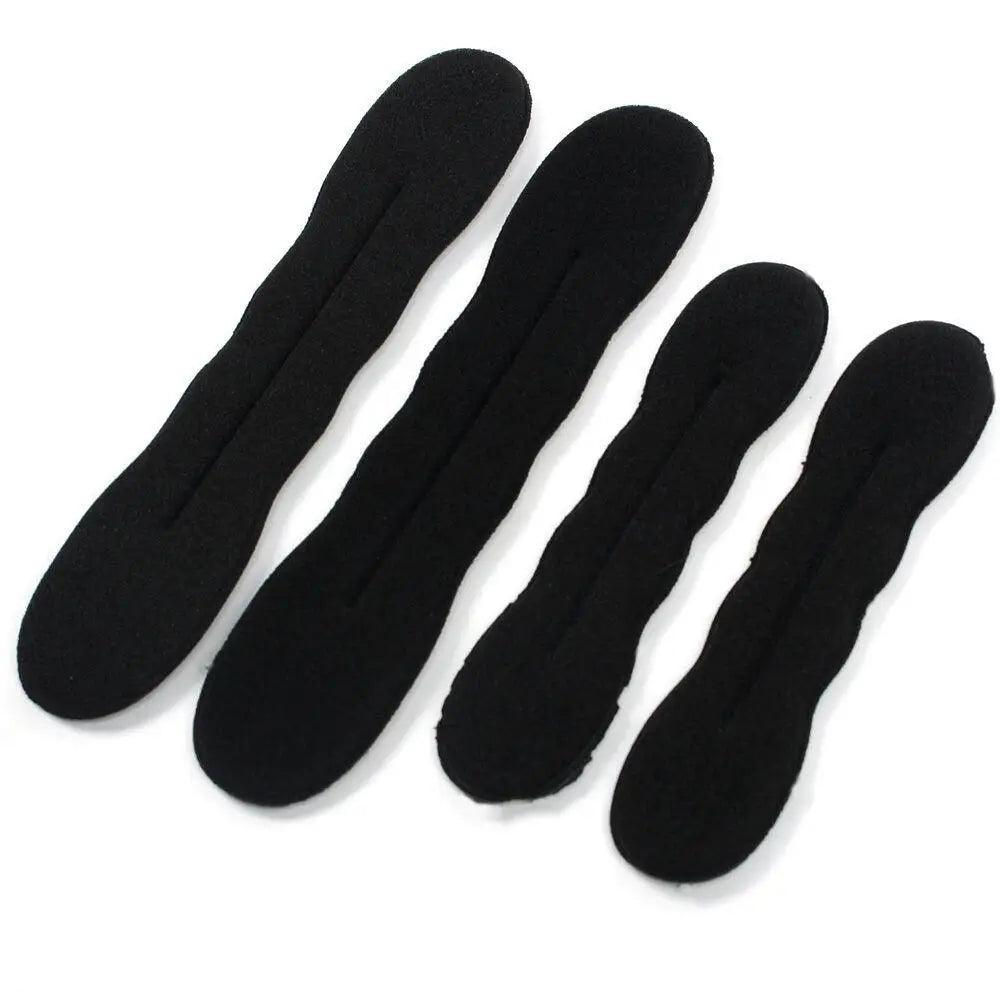 New Style Black Hair Styling Bun Curler Classic Magic Hair Bun Maker Foam Sponge Bun Twist Hair Shaper For Women