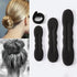 New Style Black Hair Styling Bun Curler Classic Magic Hair Bun Maker Foam Sponge Bun Twist Hair Shaper For Women