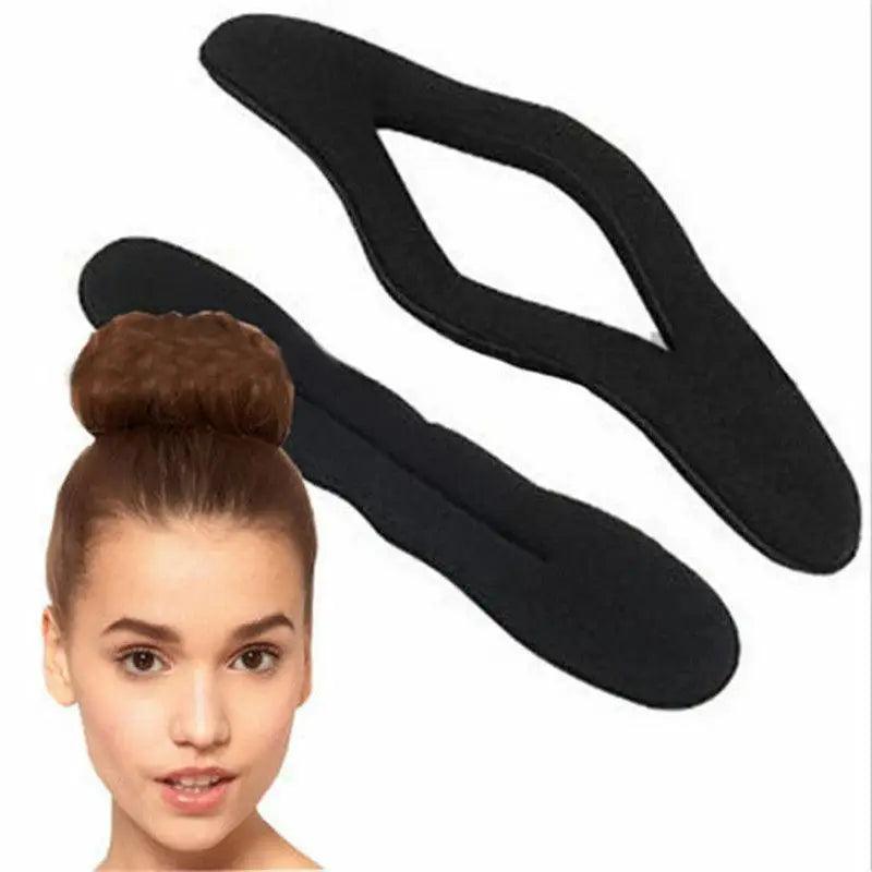 New Style Black Hair Styling Bun Curler Classic Magic Hair Bun Maker Foam Sponge Bun Twist Hair Shaper For Women