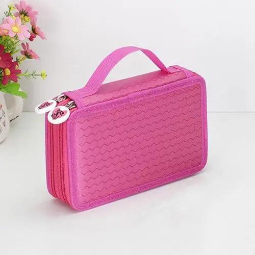 New Style Large Multifunction Pencil Case With Compartments Capacity Pencil Case Colored Pencil Pouch Bag Portable