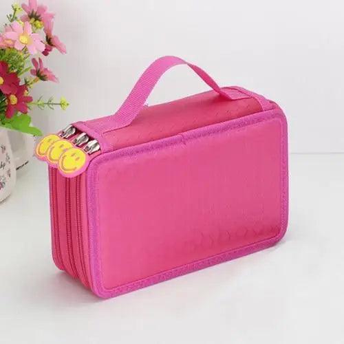 New Style Large Multifunction Pencil Case With Compartments Capacity Pencil Case Colored Pencil Pouch Bag Portable