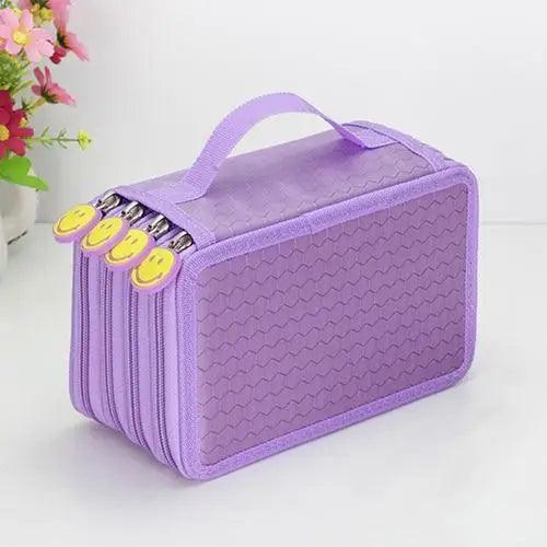 New Style Large Multifunction Pencil Case With Compartments Capacity Pencil Case Colored Pencil Pouch Bag Portable