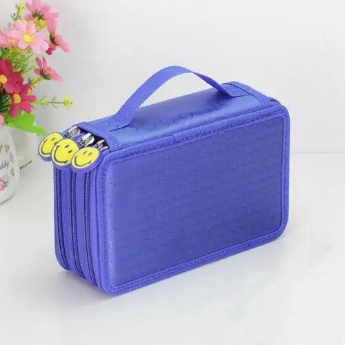 New Style Large Multifunction Pencil Case With Compartments Capacity Pencil Case Colored Pencil Pouch Bag Portable