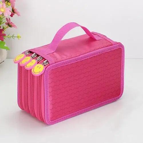 New Style Large Multifunction Pencil Case With Compartments Capacity Pencil Case Colored Pencil Pouch Bag Portable