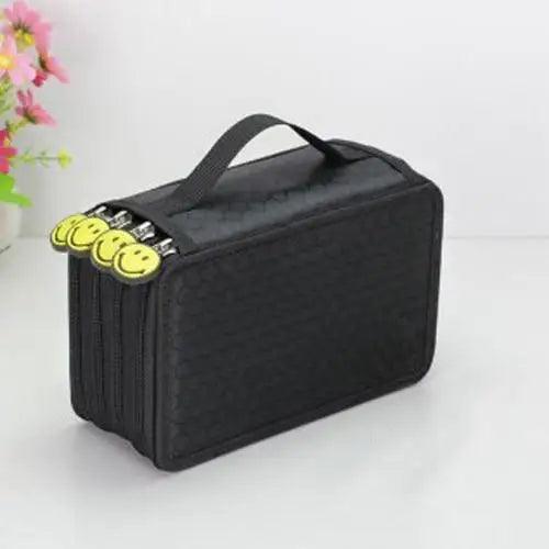 New Style Large Multifunction Pencil Case With Compartments Capacity Pencil Case Colored Pencil Pouch Bag Portable