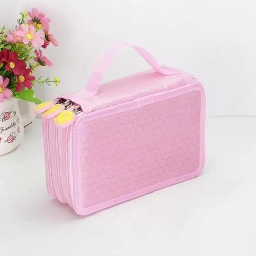 New Style Large Multifunction Pencil Case With Compartments Capacity Pencil Case Colored Pencil Pouch Bag Portable