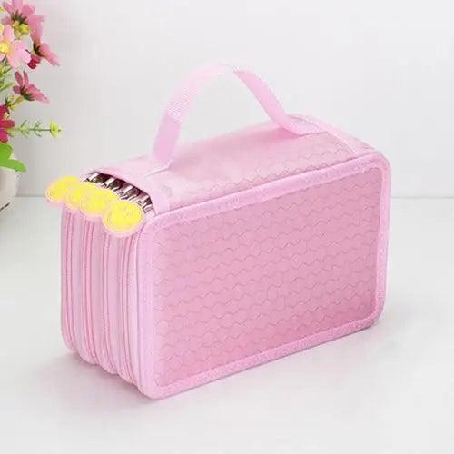 New Style Large Multifunction Pencil Case With Compartments Capacity Pencil Case Colored Pencil Pouch Bag Portable