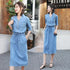 New Stylish Denim Stylish Fashion Dress for Women - Summer Stylish Cute Dresses For Women - ALLURELATION - 578, Best choice for ladies, Best choice for the gift, best quality dress, Best selling dresses, Cute Dresses, Denim Dresses, Fashion Dresses, gift for birthday, gift for the anniversary, luxury dress, Stylish dress, Stylish Dresses - Stevvex.com