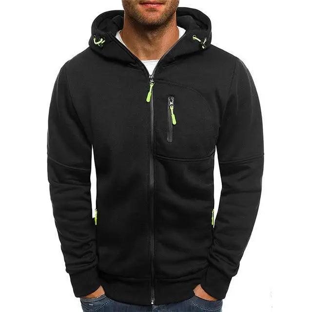 New Stylish Trendy  Spring Winter  Men  Jackets Hooded Coats Casual Zipper Sweatshirts Male Tracksuit Fashion Jacket - Treko - Casual Tracksuit, Cool Fashion, Cool Hoodies, Hoodies, Jaket Hoodies, Loose Hoodies, Luxury Hoodies, Male Fashion, men fashion, Men Hoodies, Modern Hoodies, Multi Pockets Hoodies, New Hoodies, Stylish Hoodies, Zipper Hooded- Stevvex.com