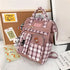 New Trendy Casual Women Purple Backpacks Fashionable Black Cow Pattern Travel Bag And School Bag for Teenager And Girls