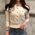 New Trendy Fashionable Women’s Cardigan Sweater Spring Knitted Long Sleeve Short Coat Casual Single Breasted Slim